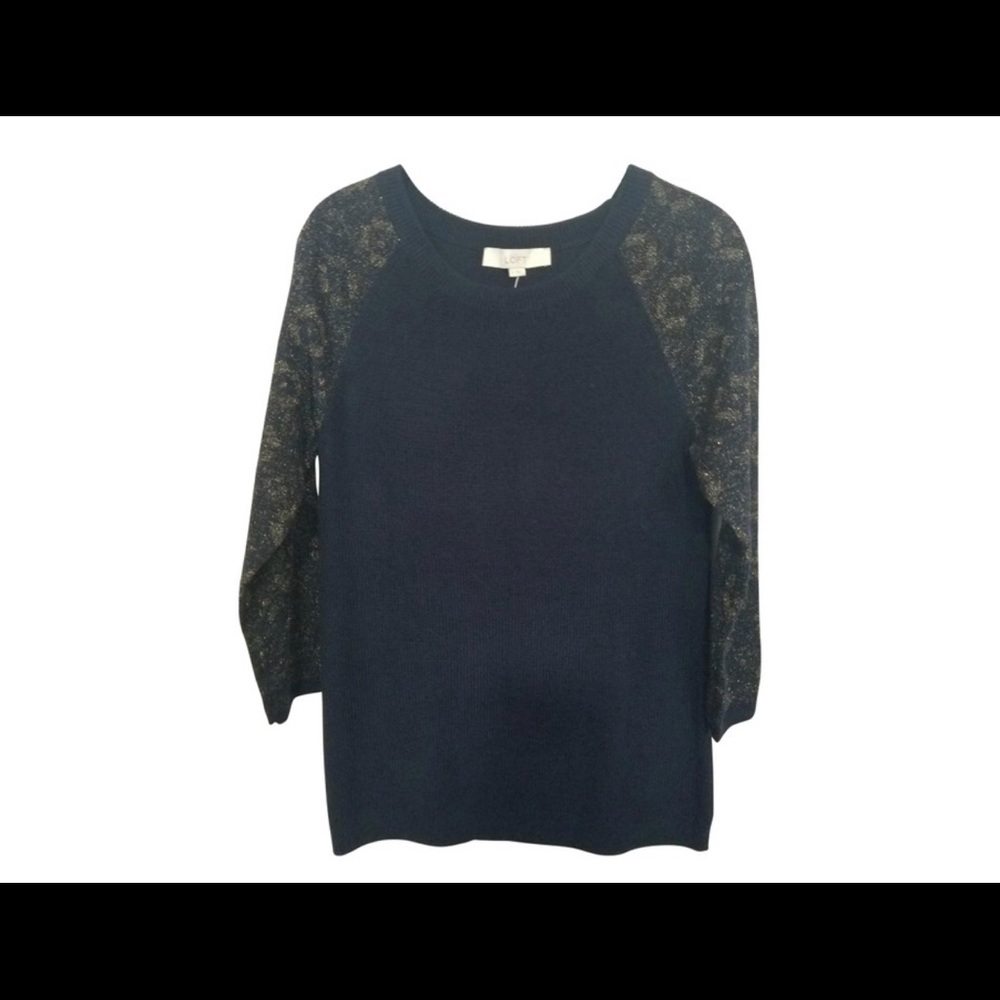 Ann Taylor LOFT Navy Blue Size-L